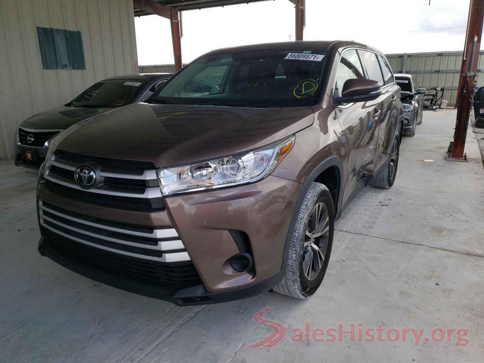 5TDZARFH3KS056584 2019 TOYOTA HIGHLANDER