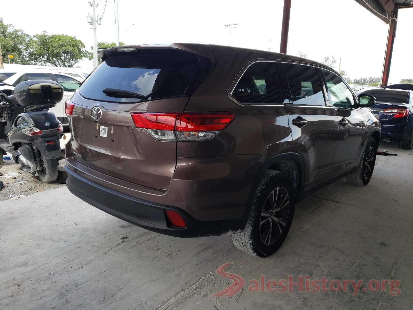 5TDZARFH3KS056584 2019 TOYOTA HIGHLANDER