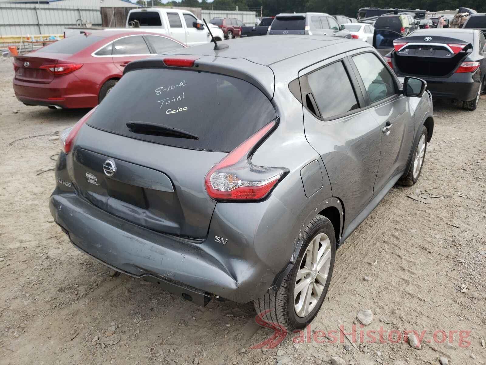 JN8AF5MR6GT605680 2016 NISSAN JUKE