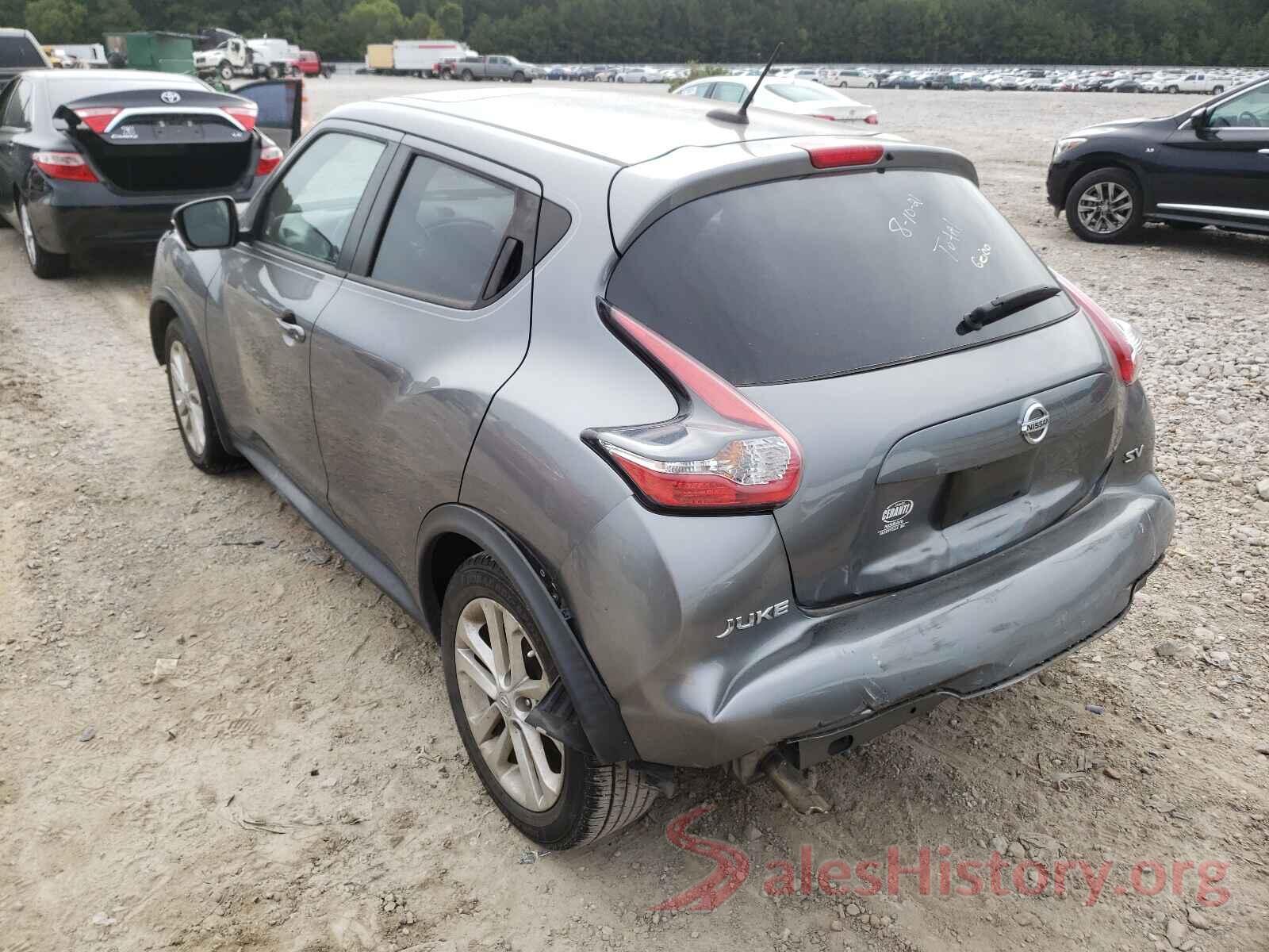 JN8AF5MR6GT605680 2016 NISSAN JUKE