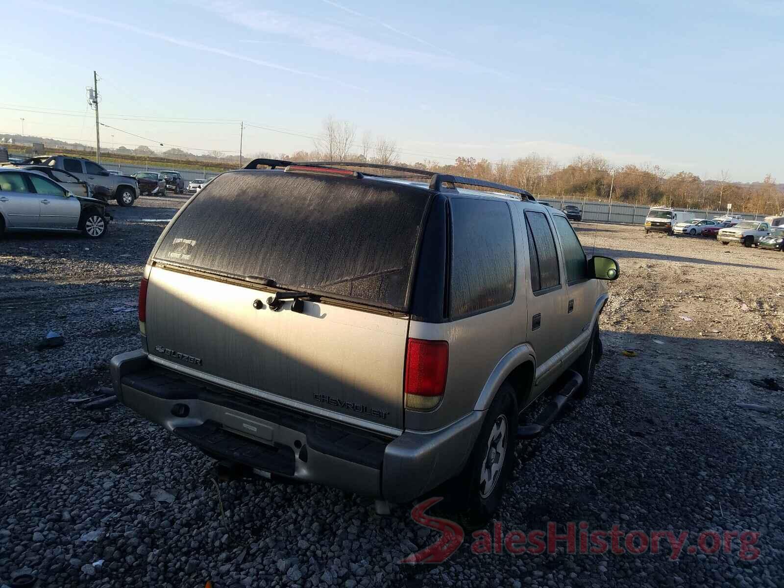 1GNDT13W12K175287 2002 CHEVROLET BLAZER