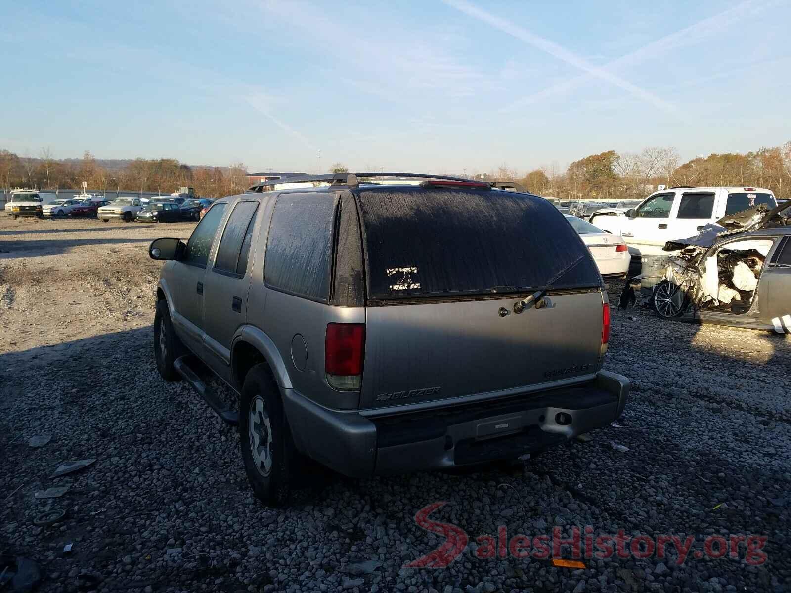 1GNDT13W12K175287 2002 CHEVROLET BLAZER