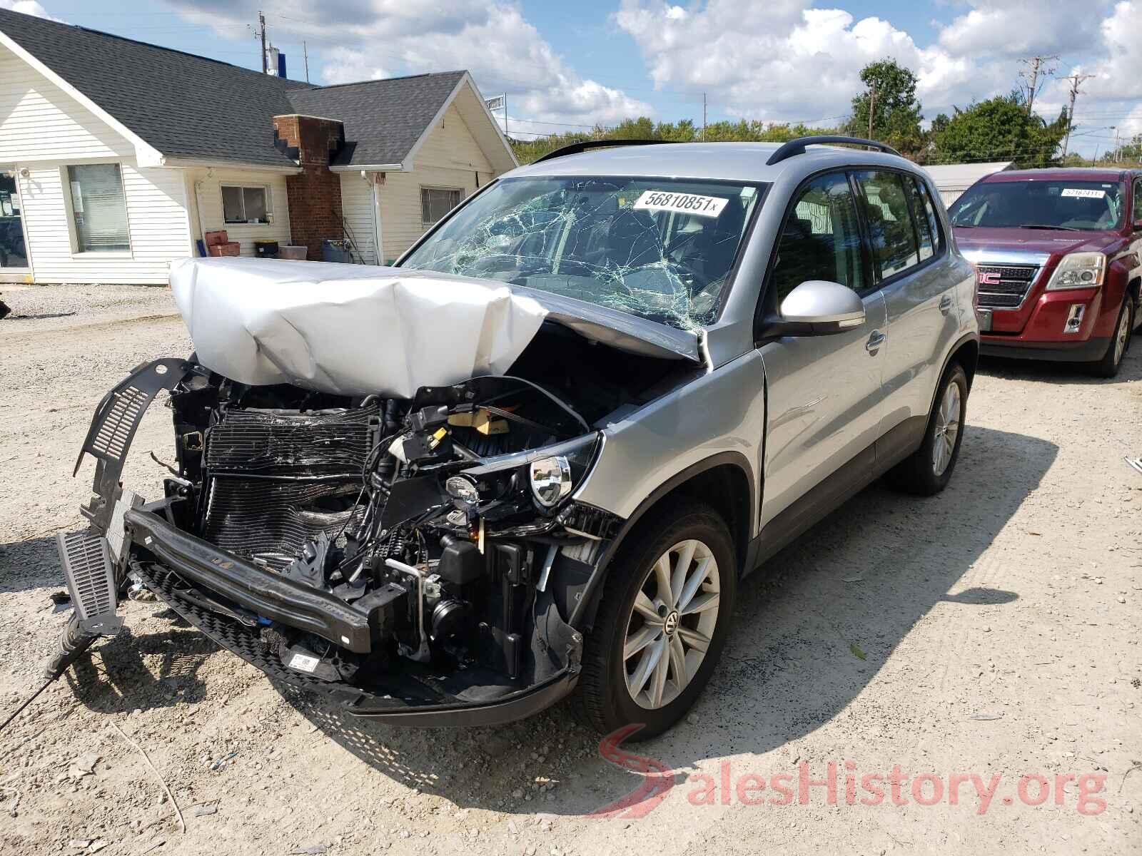 WVGBV7AX0HK053680 2017 VOLKSWAGEN TIGUAN