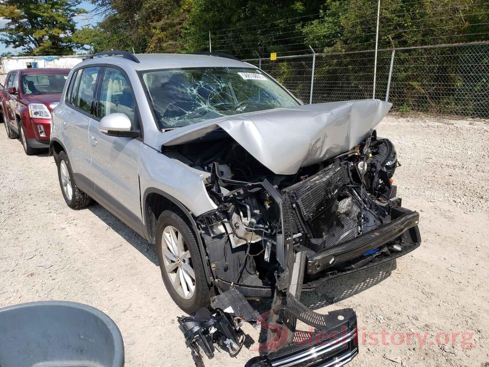 WVGBV7AX0HK053680 2017 VOLKSWAGEN TIGUAN