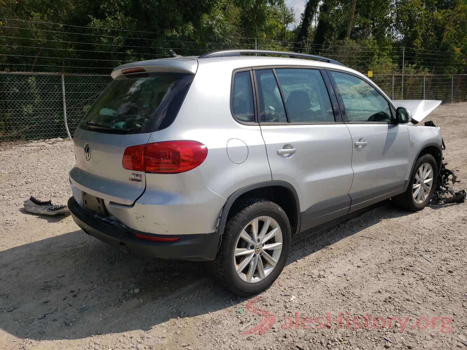 WVGBV7AX0HK053680 2017 VOLKSWAGEN TIGUAN