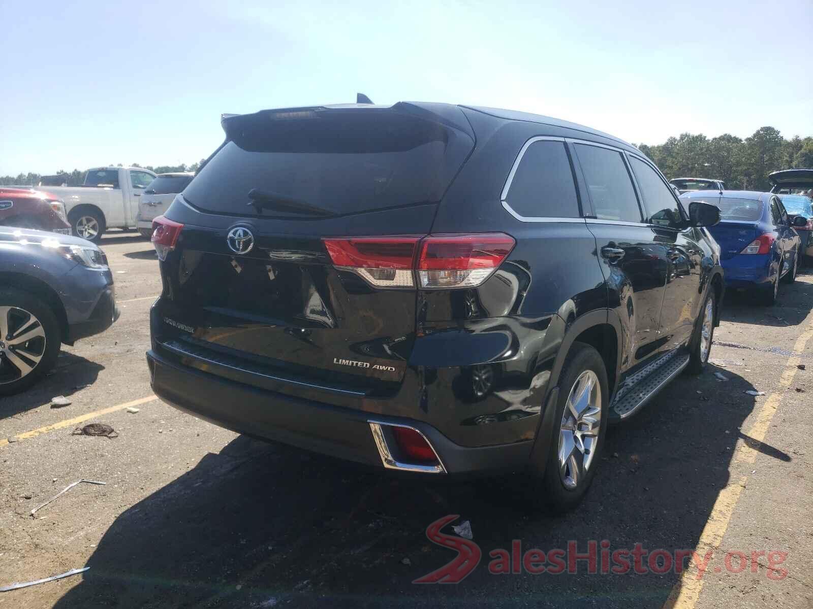 5TDDZRFH3JS819401 2018 TOYOTA HIGHLANDER