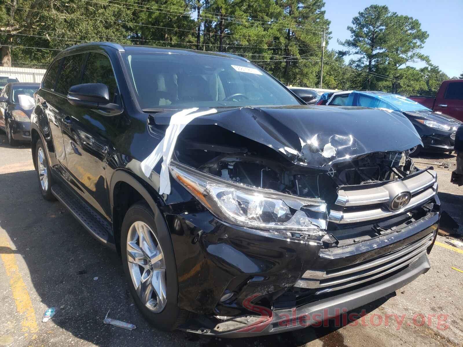 5TDDZRFH3JS819401 2018 TOYOTA HIGHLANDER