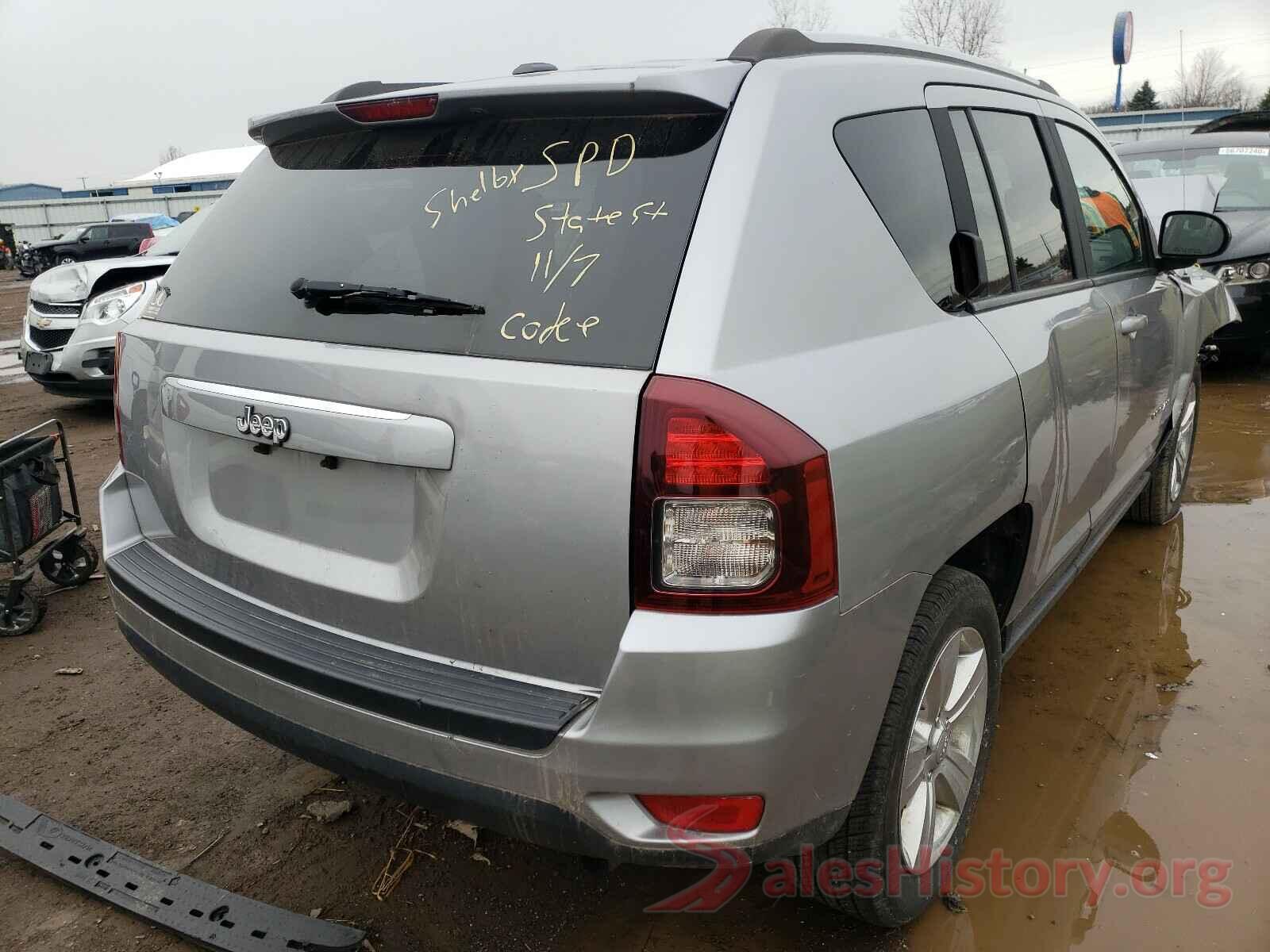 1C4NJCBA7GD705262 2016 JEEP COMPASS