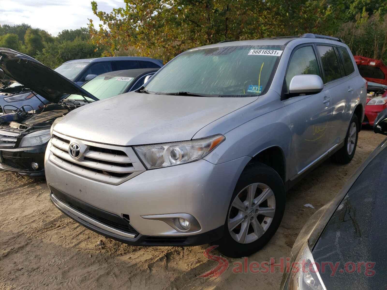 5TDBK3EH8DS239964 2013 TOYOTA HIGHLANDER