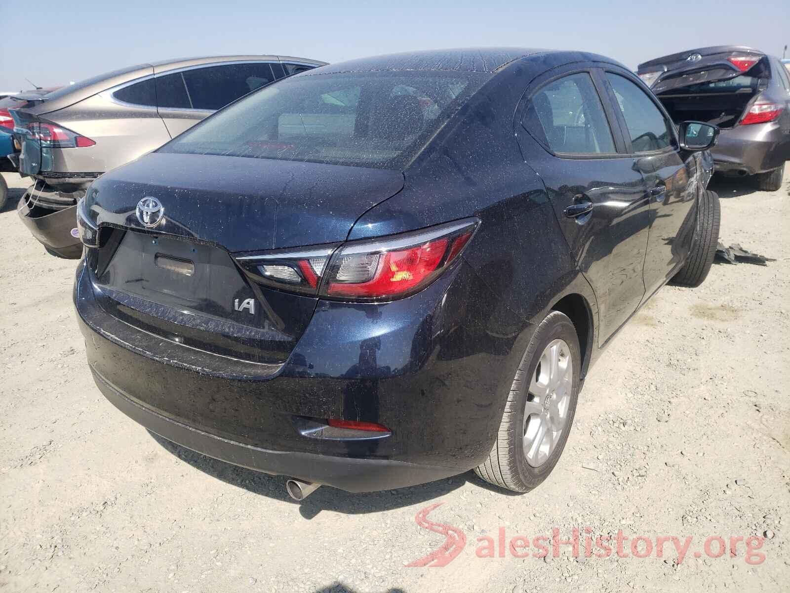 3MYDLBYVXJY317748 2018 TOYOTA YARIS