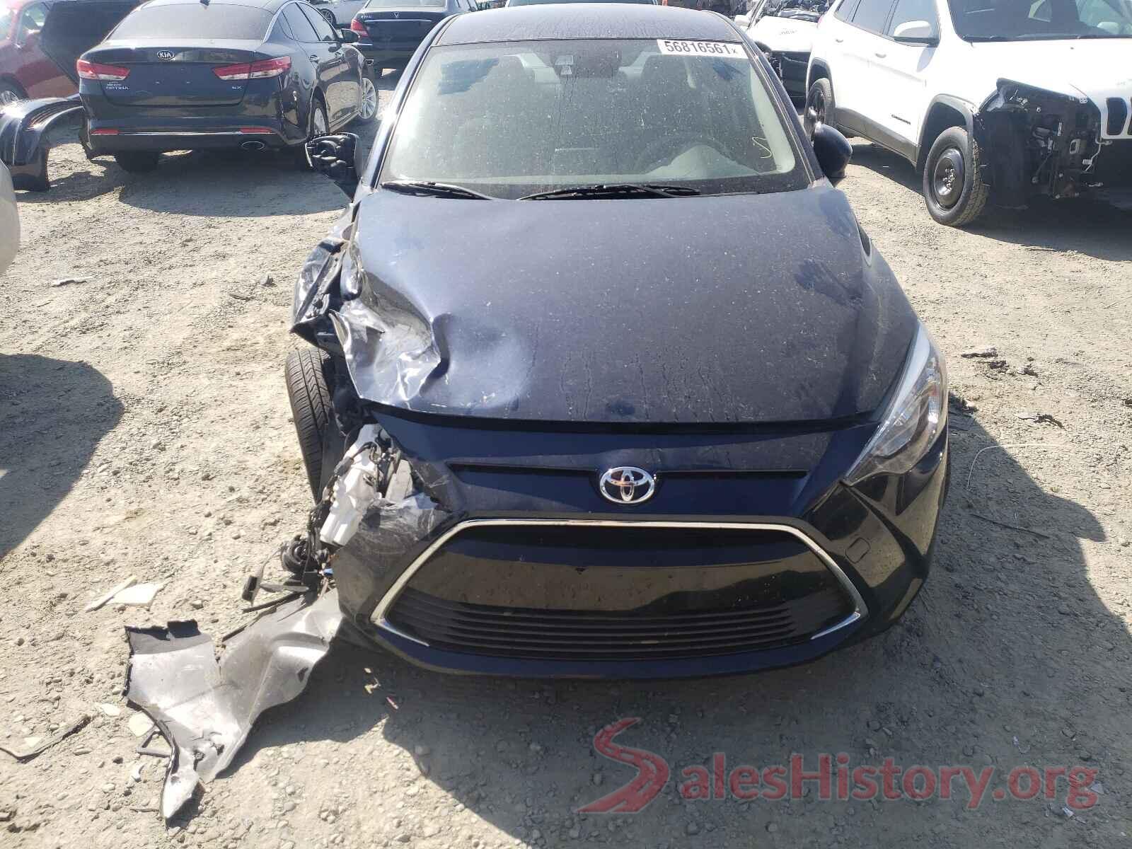 3MYDLBYVXJY317748 2018 TOYOTA YARIS