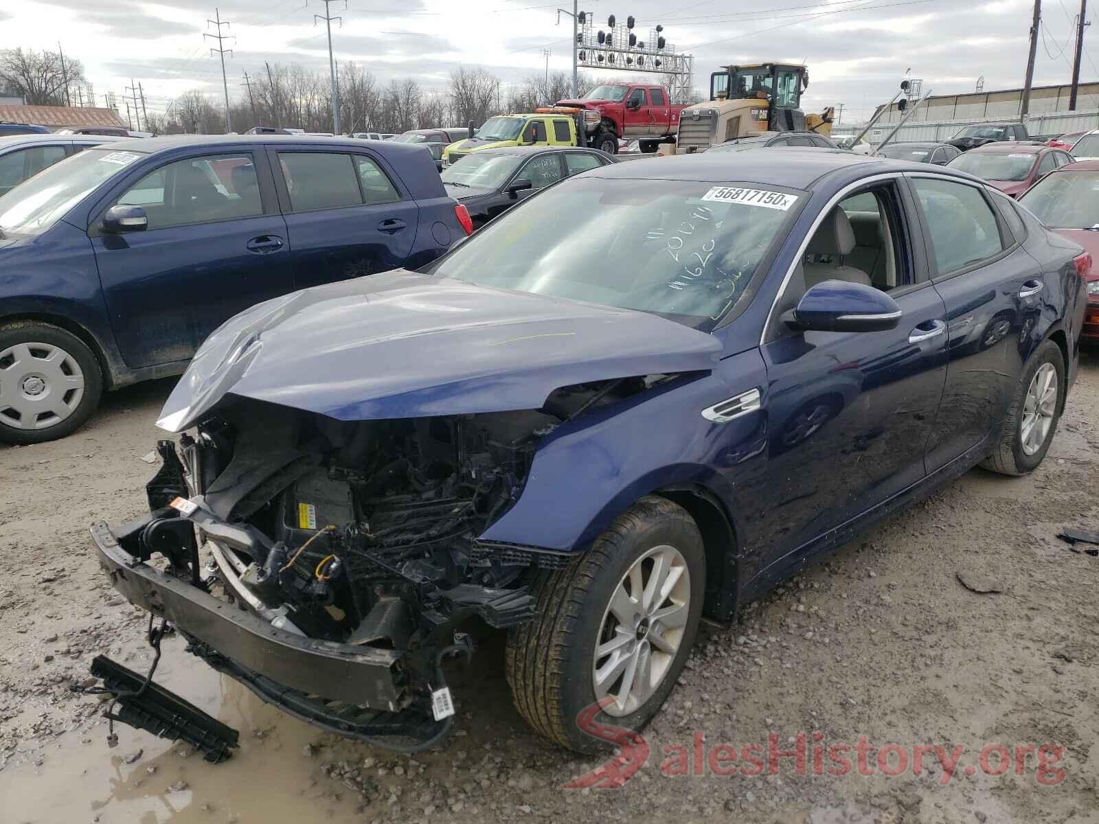 5XXGT4L34GG084593 2016 KIA OPTIMA