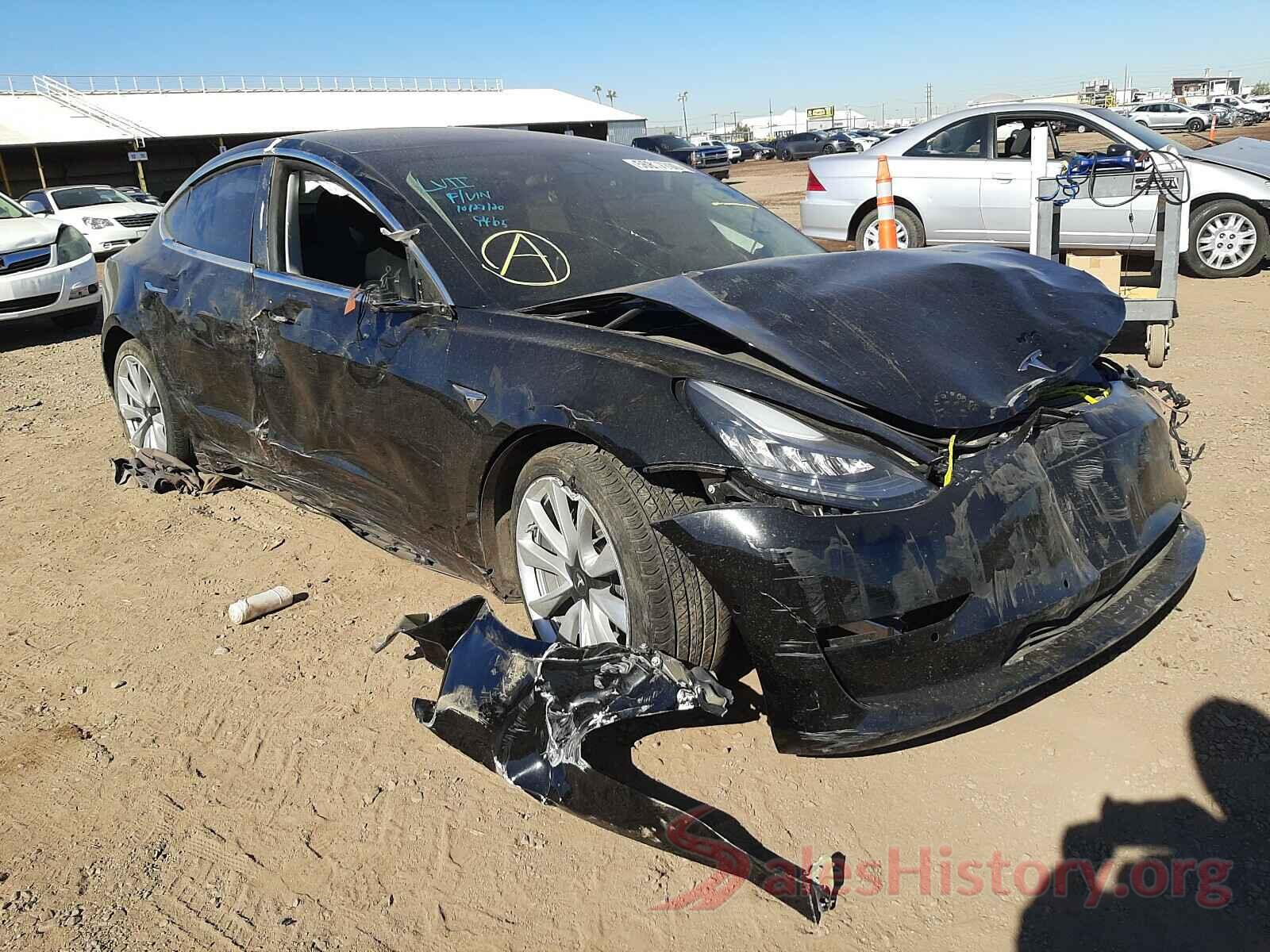 5YJ3E1EA1JF171297 2018 TESLA MODEL 3