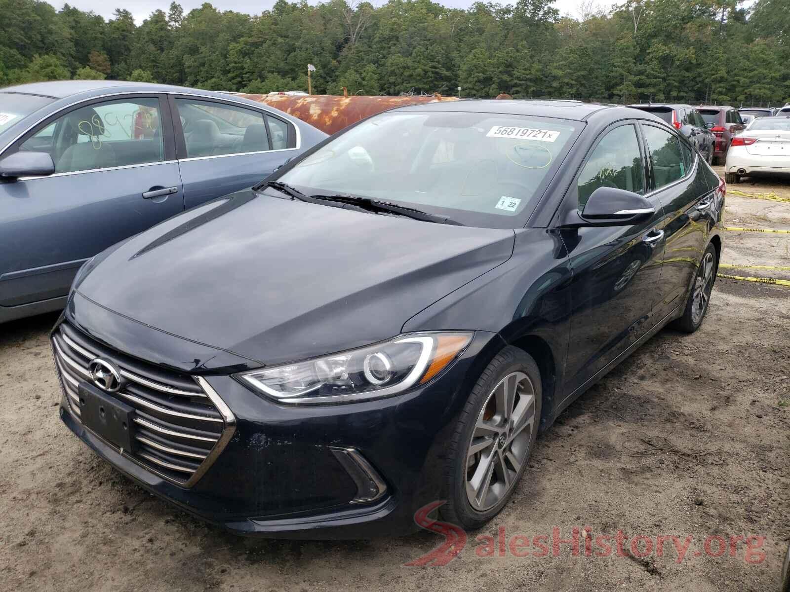 5NPD84LF4HH037147 2017 HYUNDAI ELANTRA