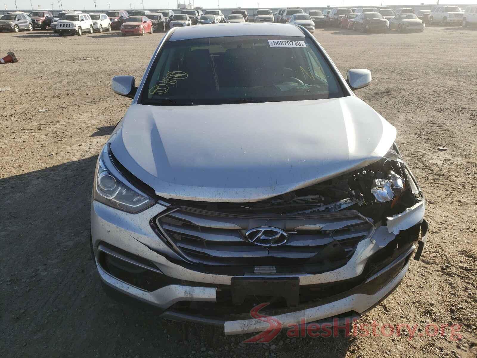 5XYZTDLB8HG451170 2017 HYUNDAI SANTA FE