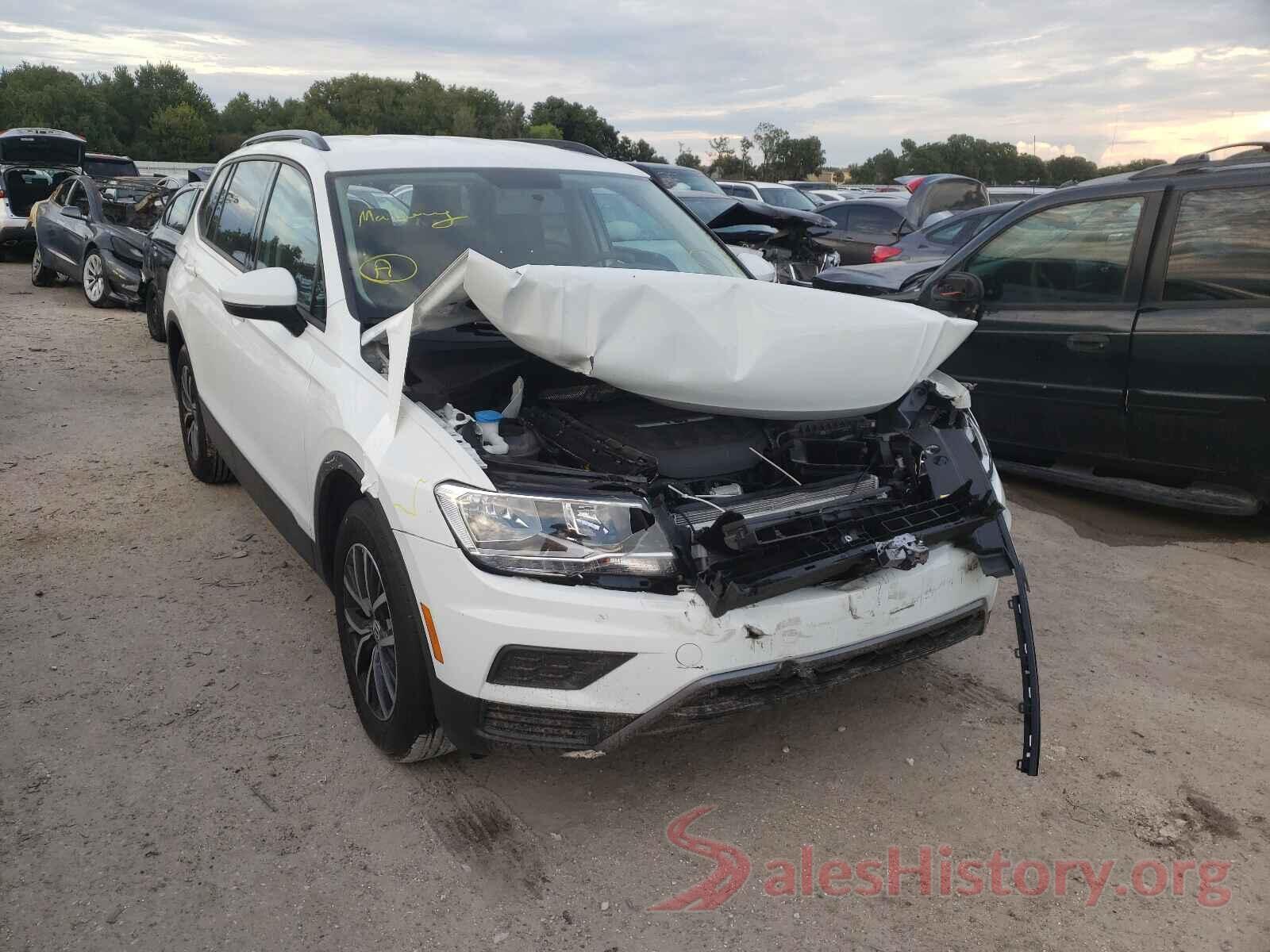 3VV1B7AX2MM015364 2021 VOLKSWAGEN TIGUAN