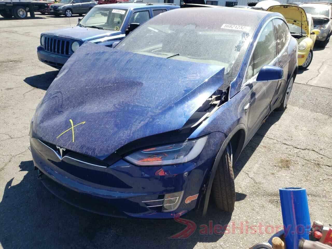 5YJXCDE2XLF280085 2020 TESLA MODEL X