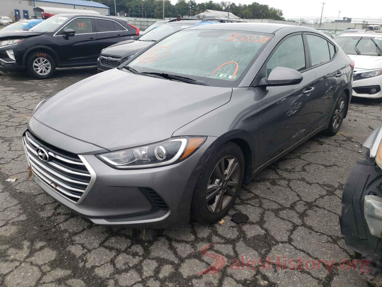 5NPD84LF0JH282436 2018 HYUNDAI ELANTRA