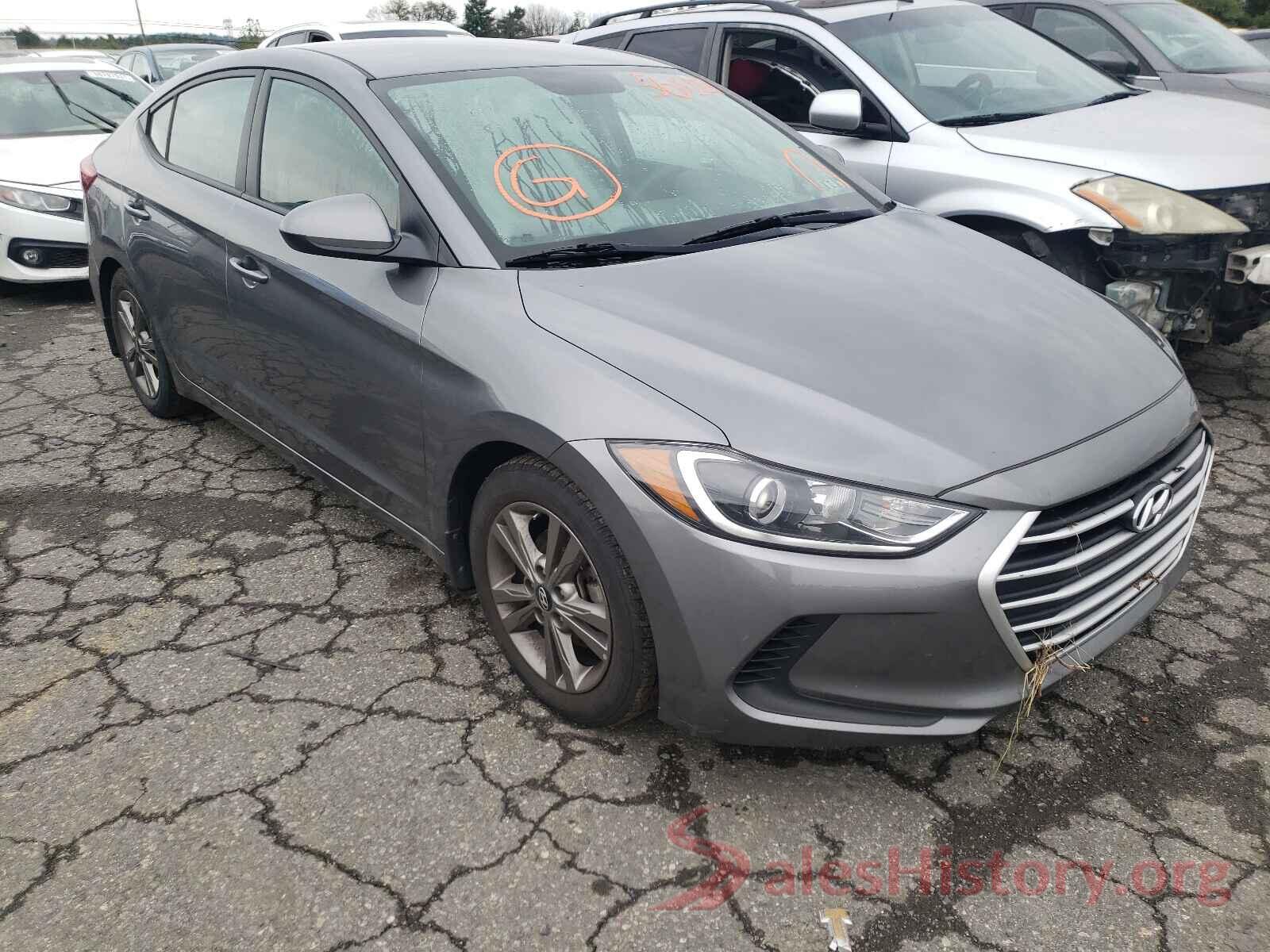 5NPD84LF0JH282436 2018 HYUNDAI ELANTRA