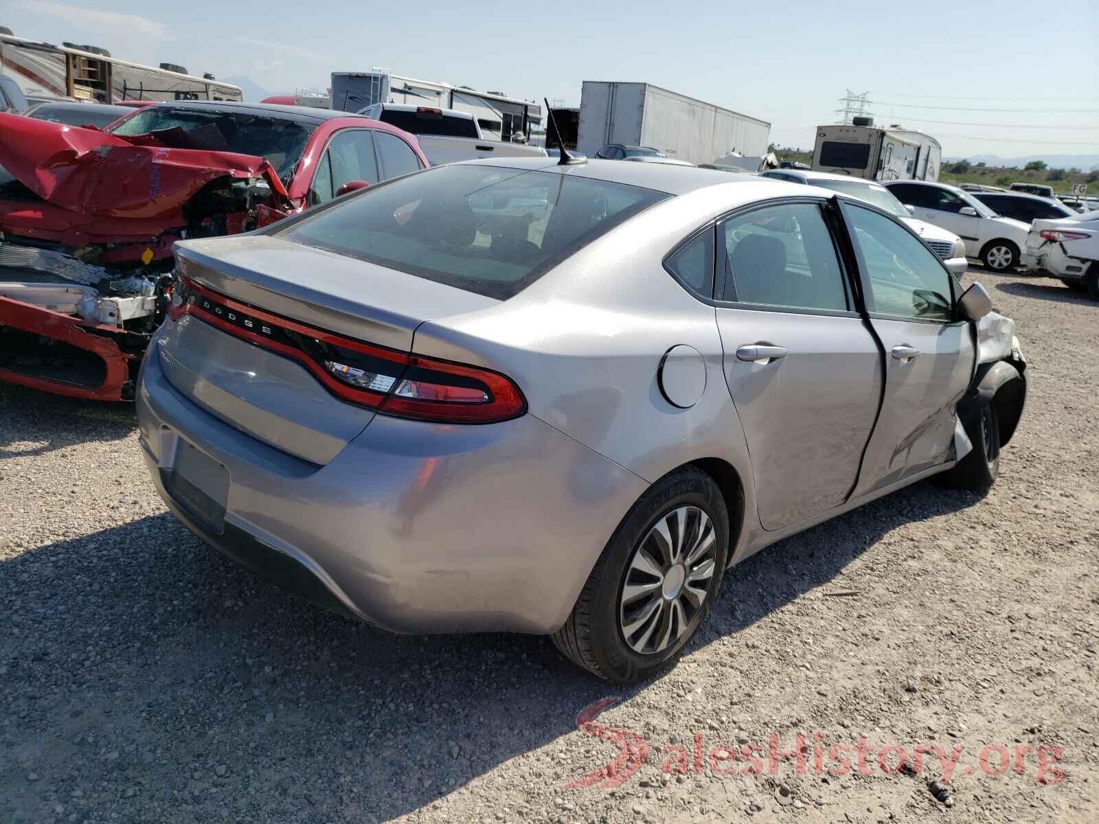 1C3CDFAA1GD644111 2016 DODGE DART