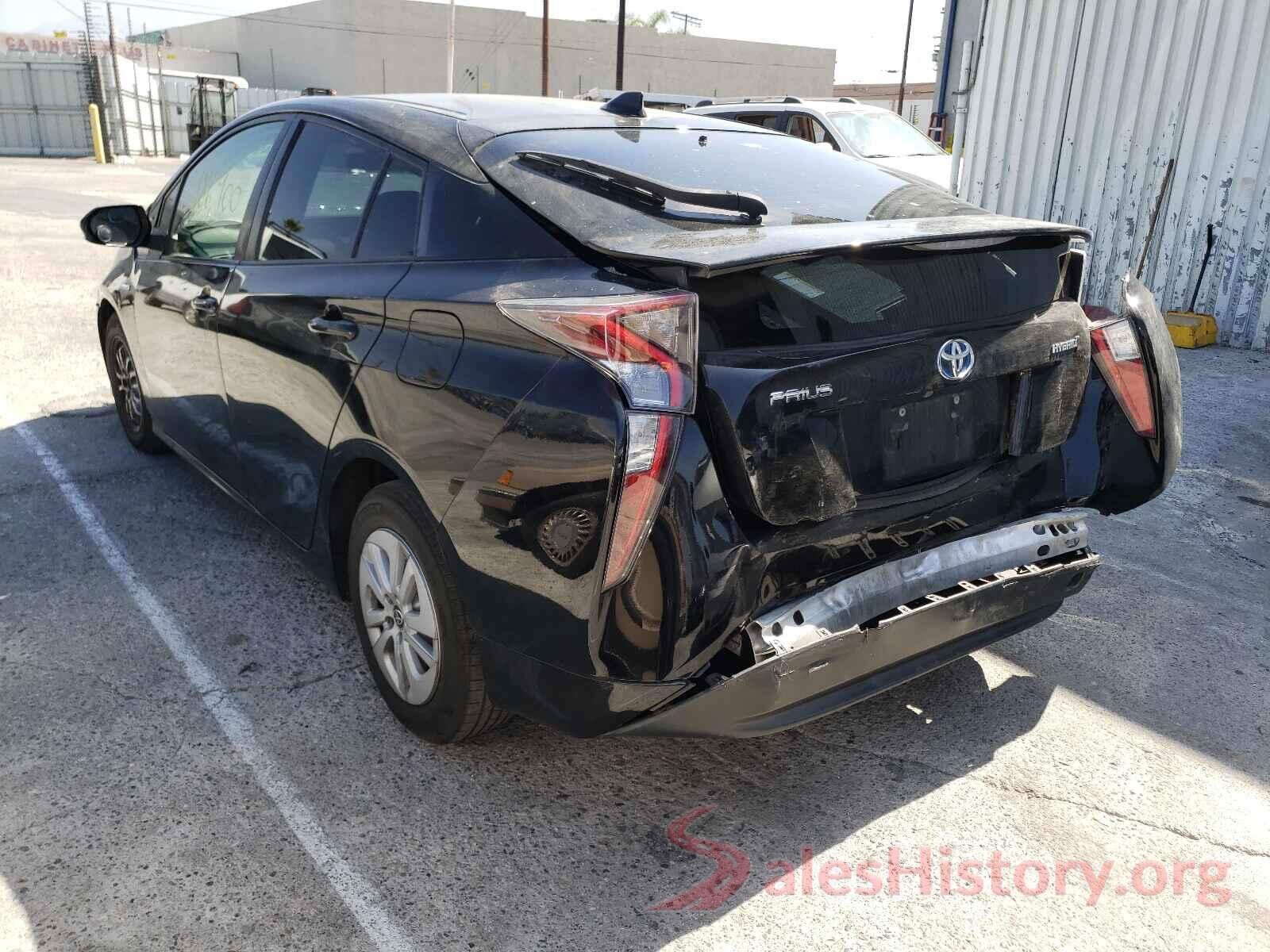 JTDKBRFU3G3022908 2016 TOYOTA PRIUS