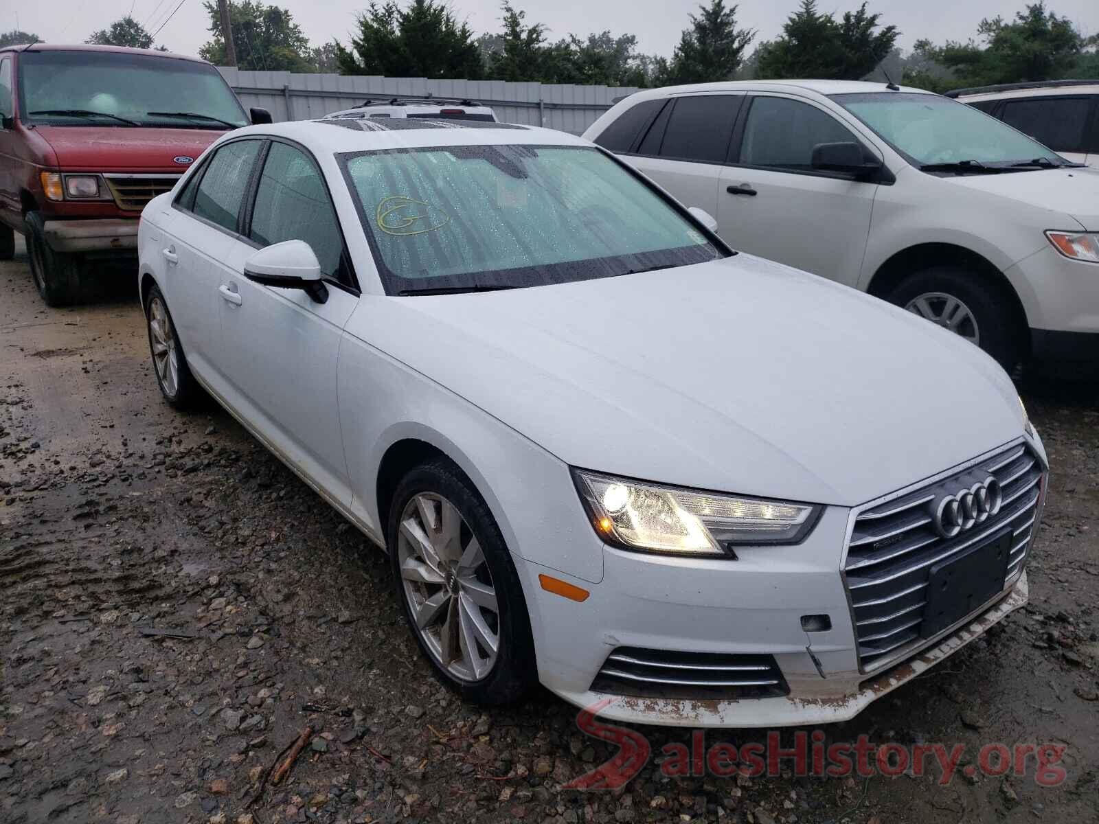 WAUANAF4XHN053788 2017 AUDI A4