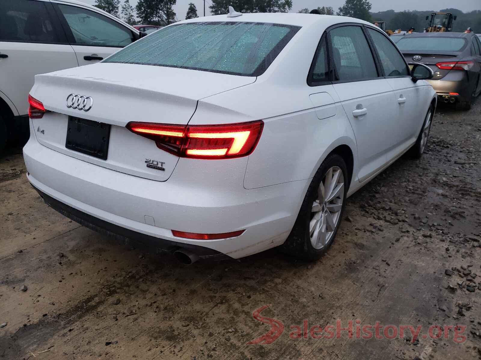 WAUANAF4XHN053788 2017 AUDI A4