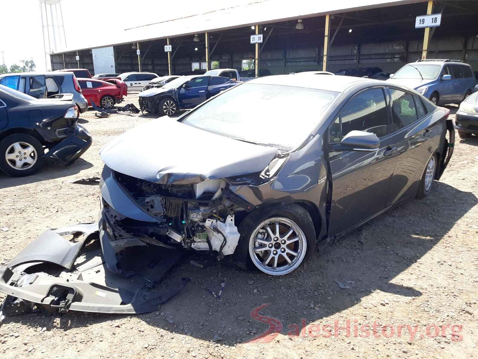 JTDKARFPXL3146374 2020 TOYOTA PRIUS