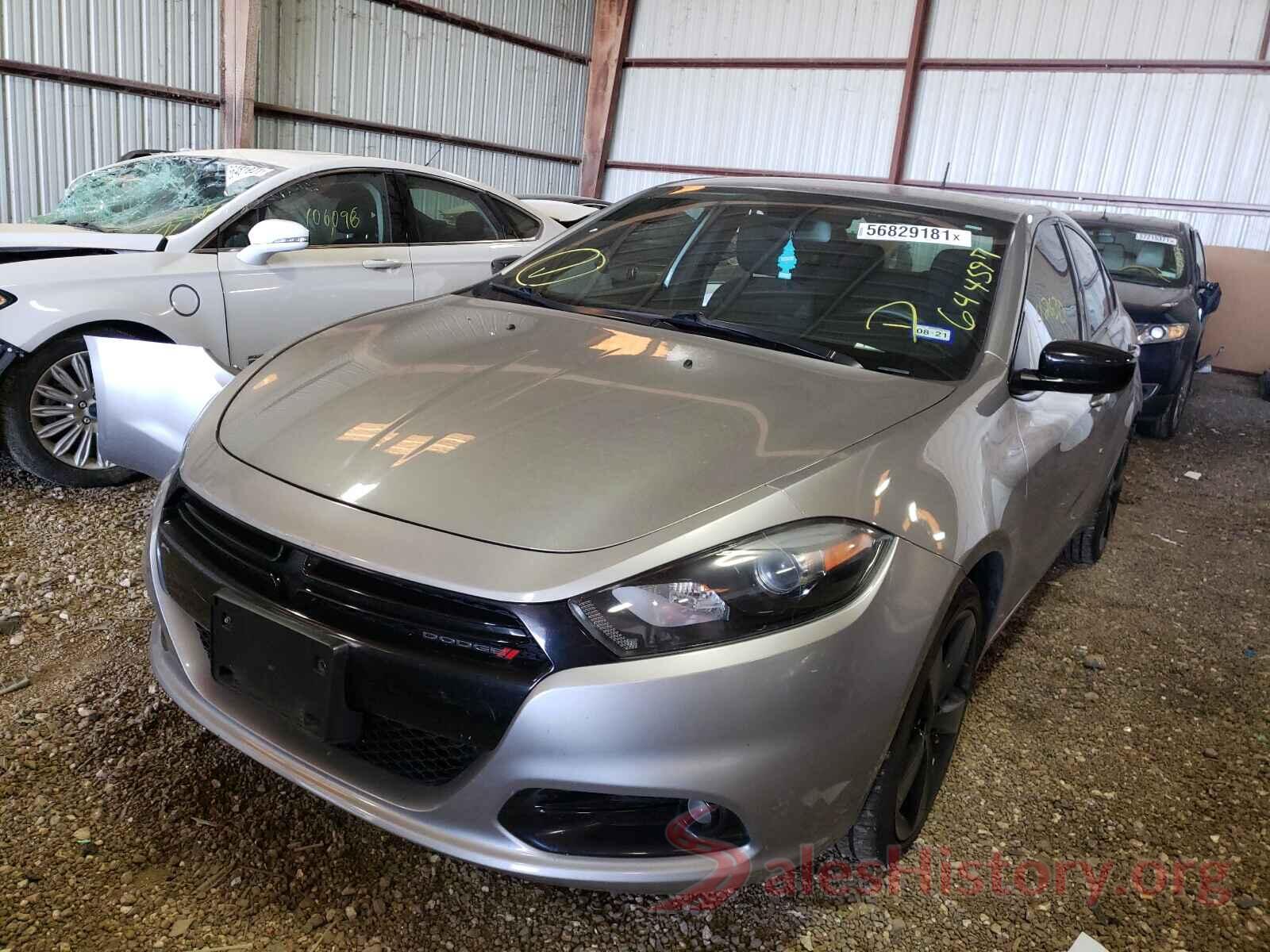 1C3CDFBBXGD644597 2016 DODGE DART