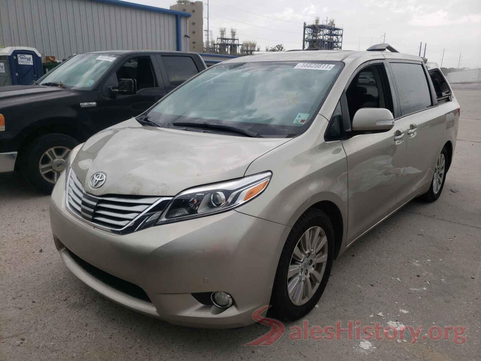 5TDYZ3DC3HS768563 2017 TOYOTA SIENNA