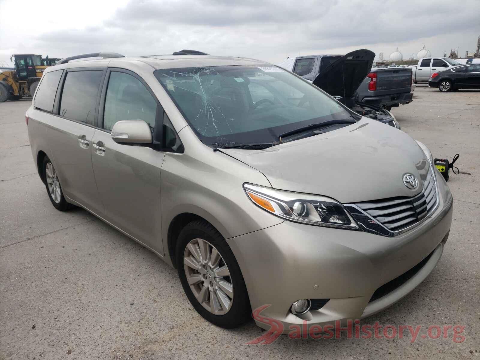 5TDYZ3DC3HS768563 2017 TOYOTA SIENNA