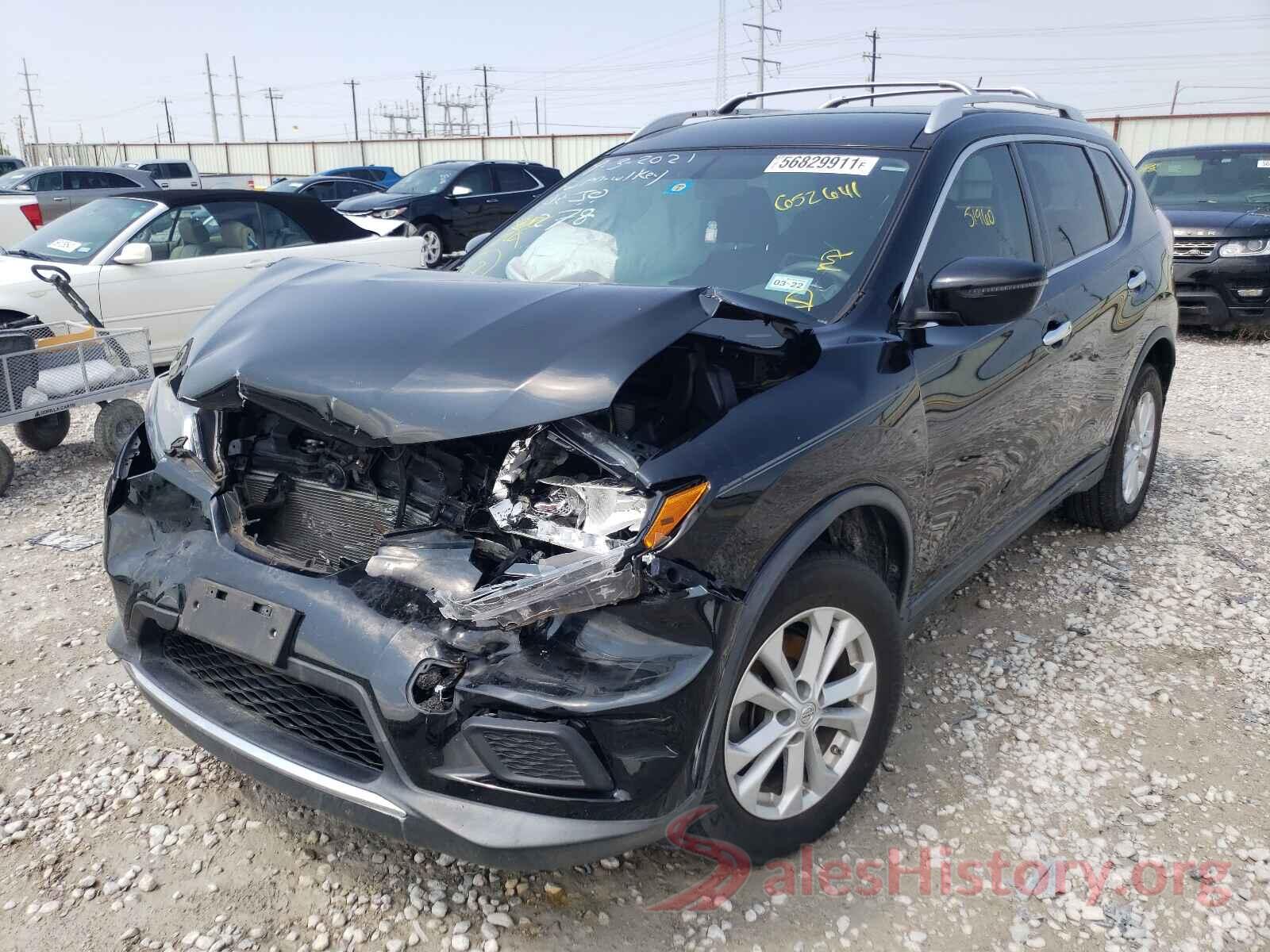 KNMAT2MT1GP652641 2016 NISSAN ROGUE