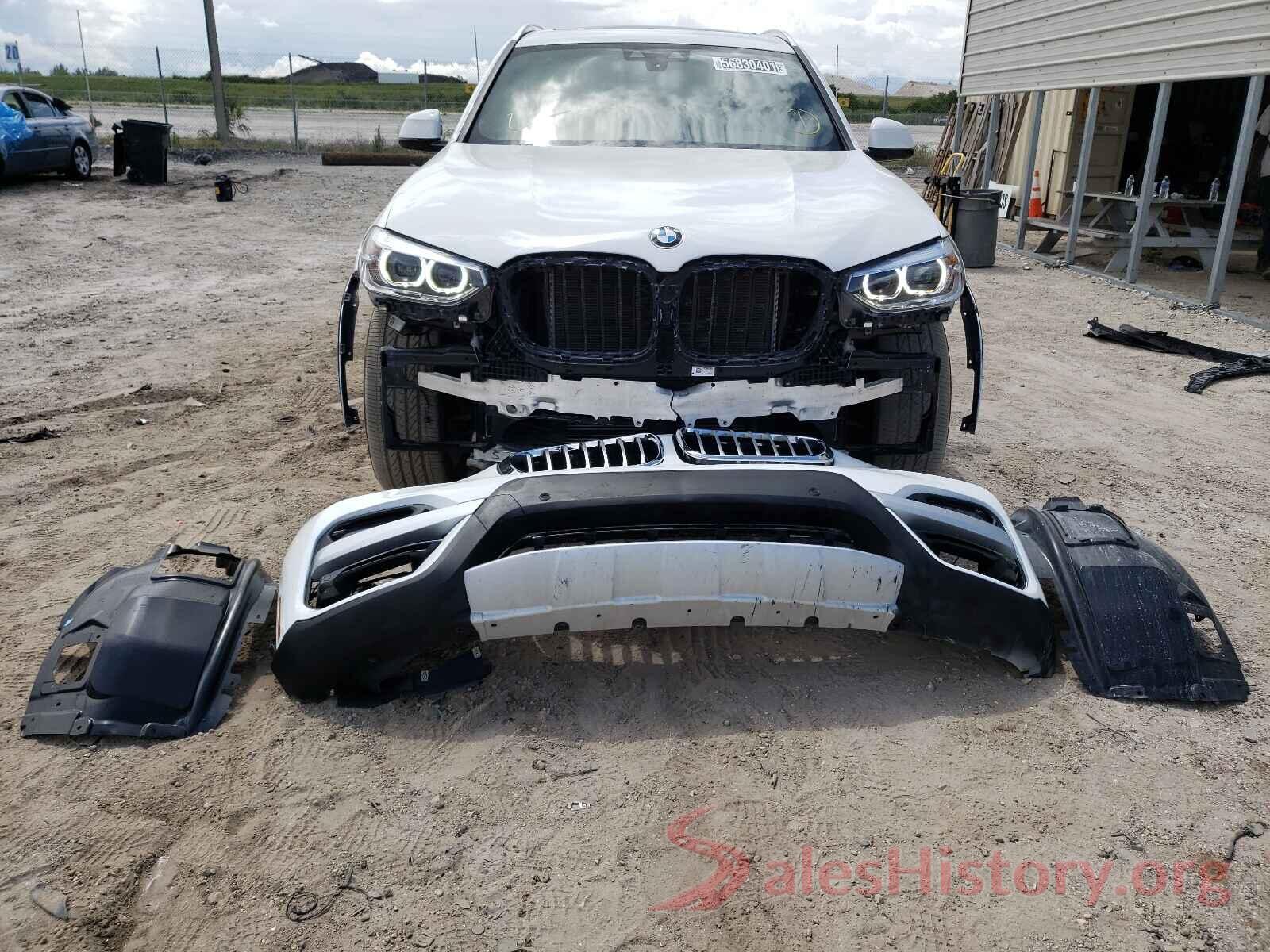 5UXTY3C01M9F57876 2021 BMW X3