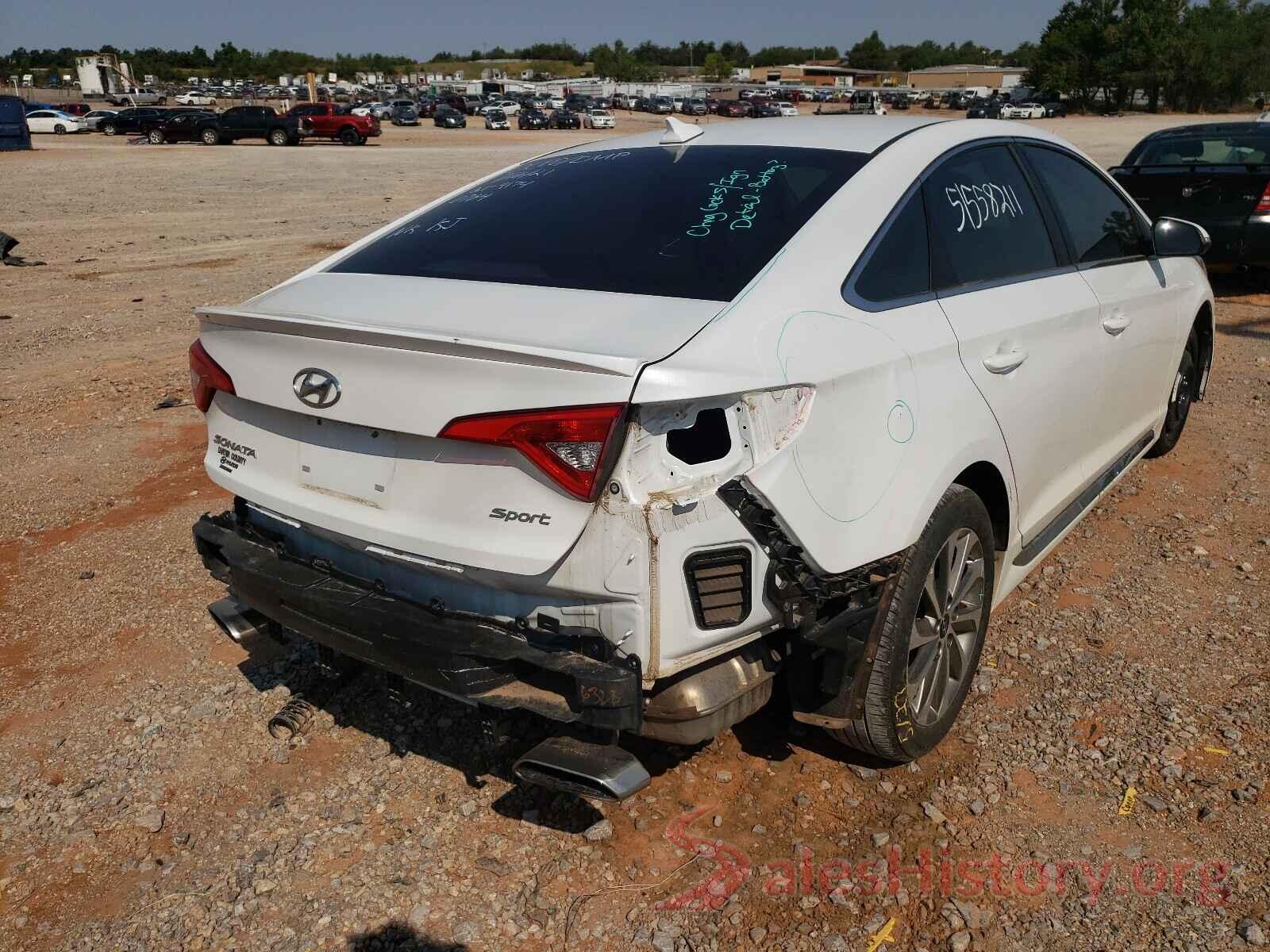 5NPE34AF0HH570764 2017 HYUNDAI SONATA