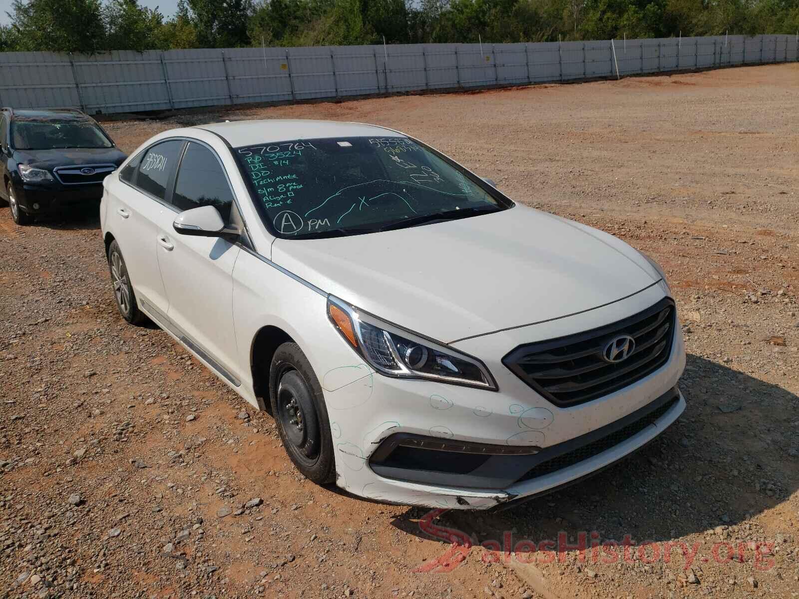 5NPE34AF0HH570764 2017 HYUNDAI SONATA