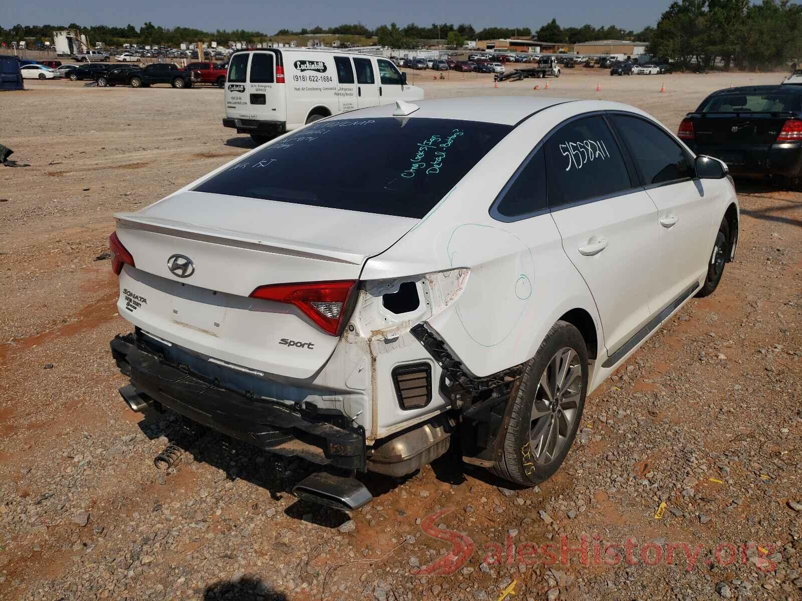 5NPE34AF0HH570764 2017 HYUNDAI SONATA