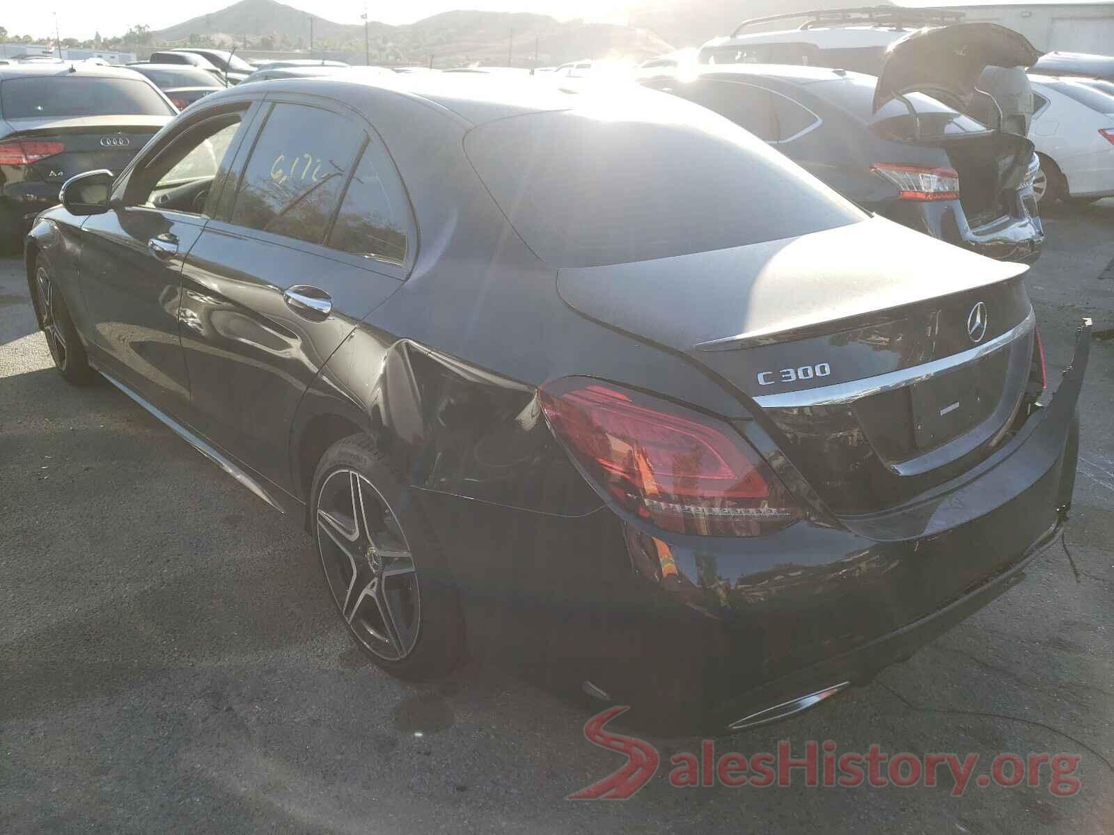 55SWF8DB1LU326445 2020 MERCEDES-BENZ C CLASS