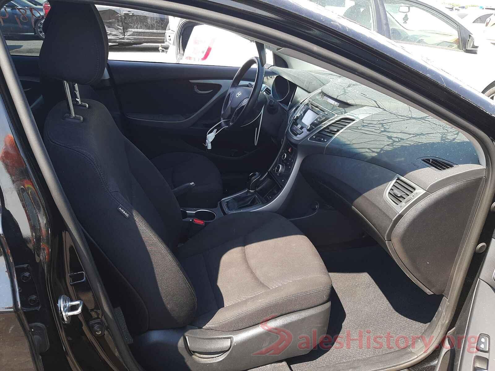 KMHDH4AE0GU480955 2016 HYUNDAI ELANTRA