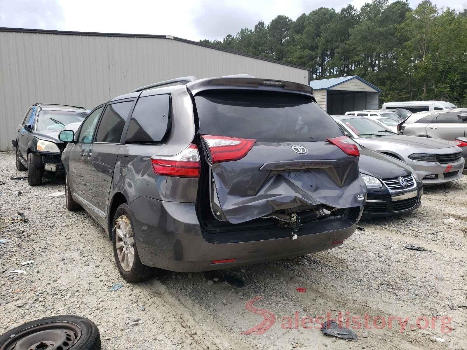 5TDDZ3DC3HS172464 2017 TOYOTA SIENNA