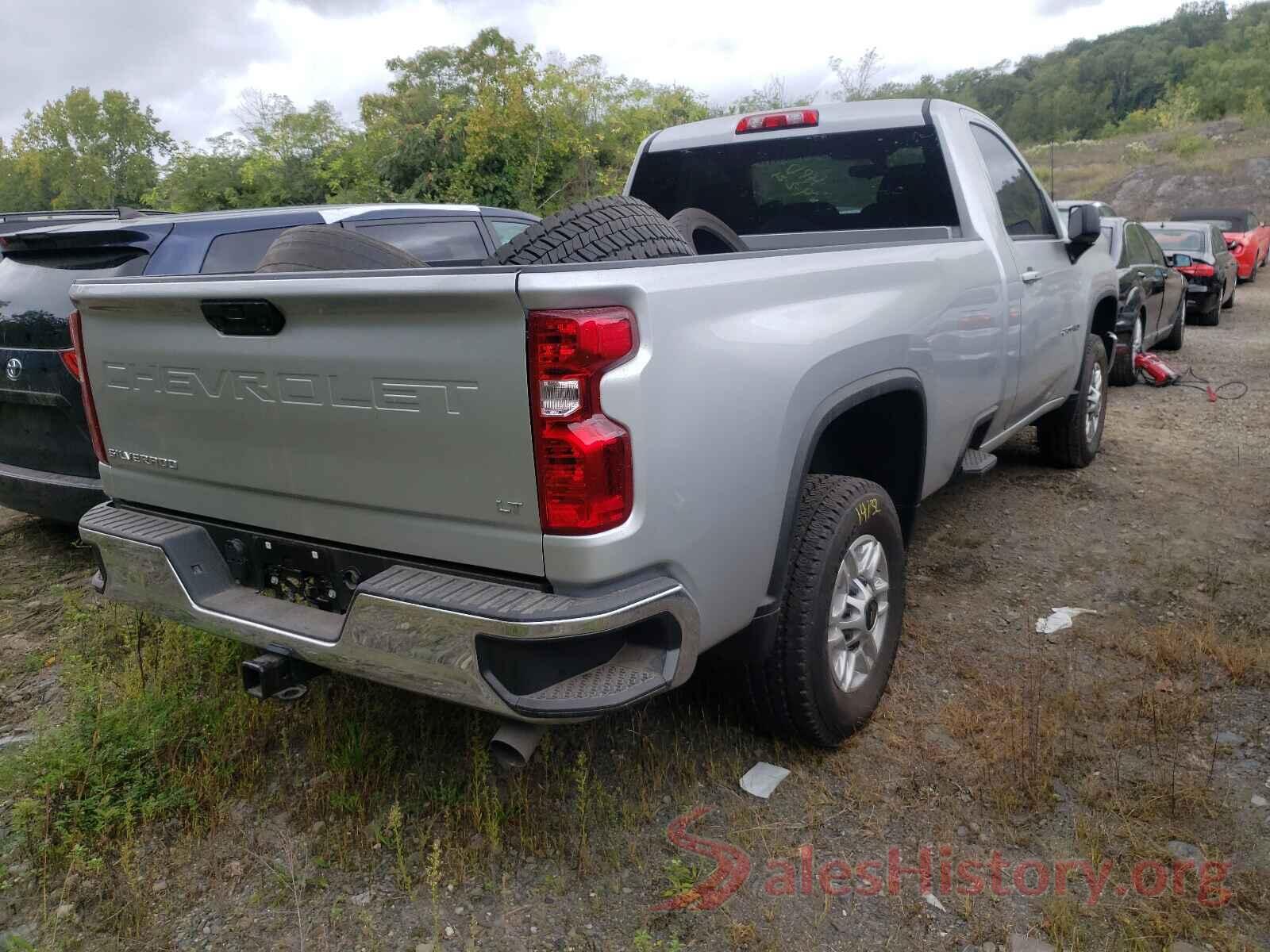 1GC3YNE75MF301035 2021 CHEVROLET SILVERADO