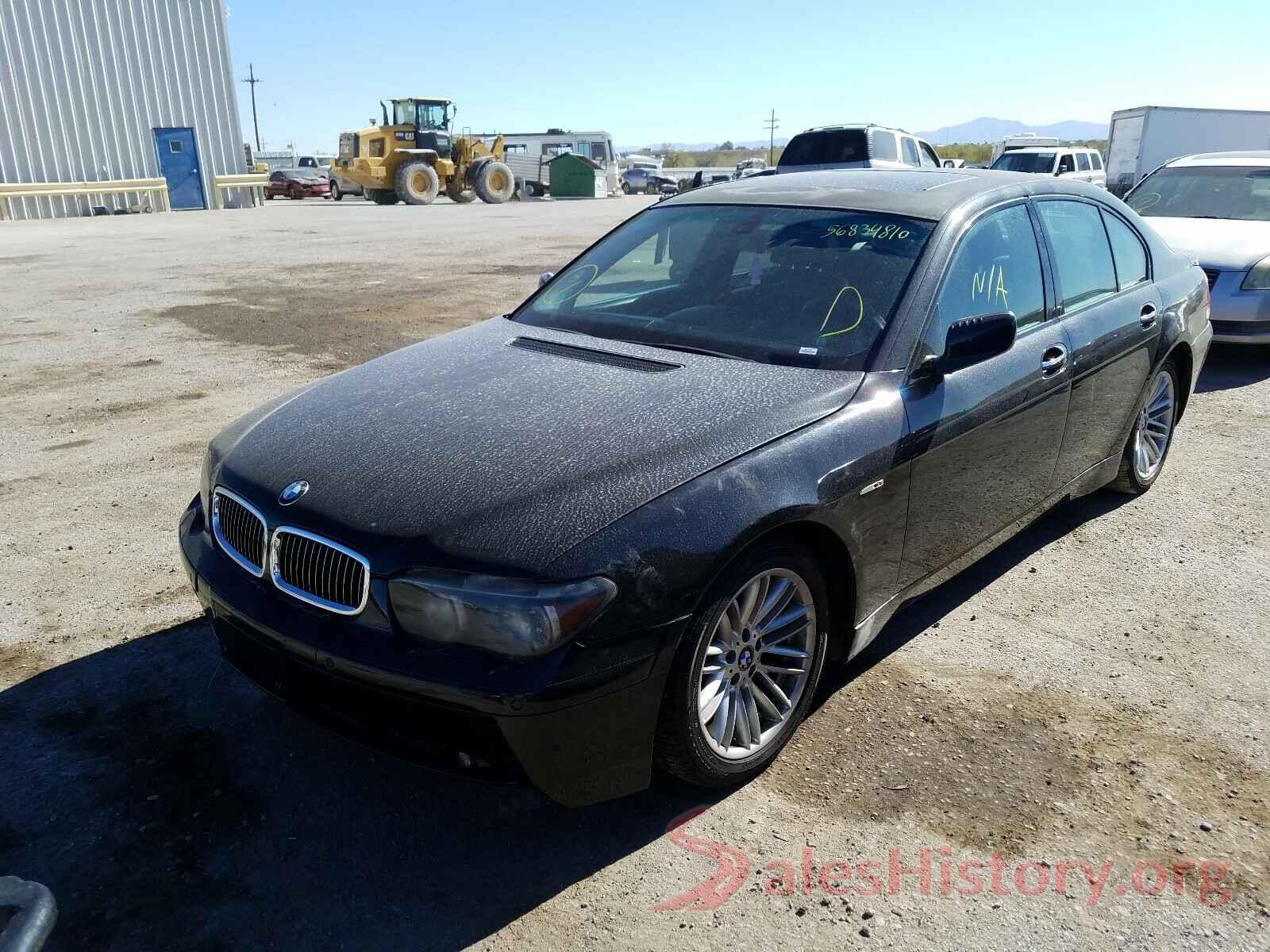 WBAGL63565DP76694 2005 BMW 7 SERIES