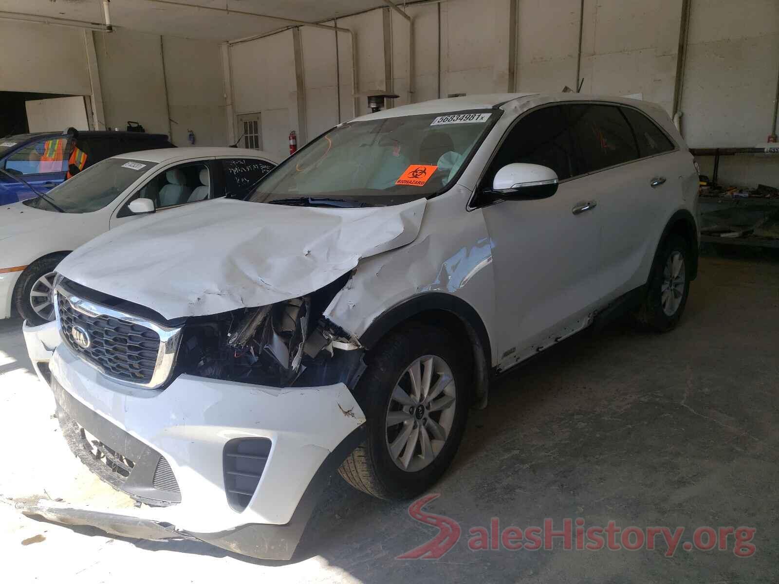 5XYPGDA31KG466205 2019 KIA SORENTO