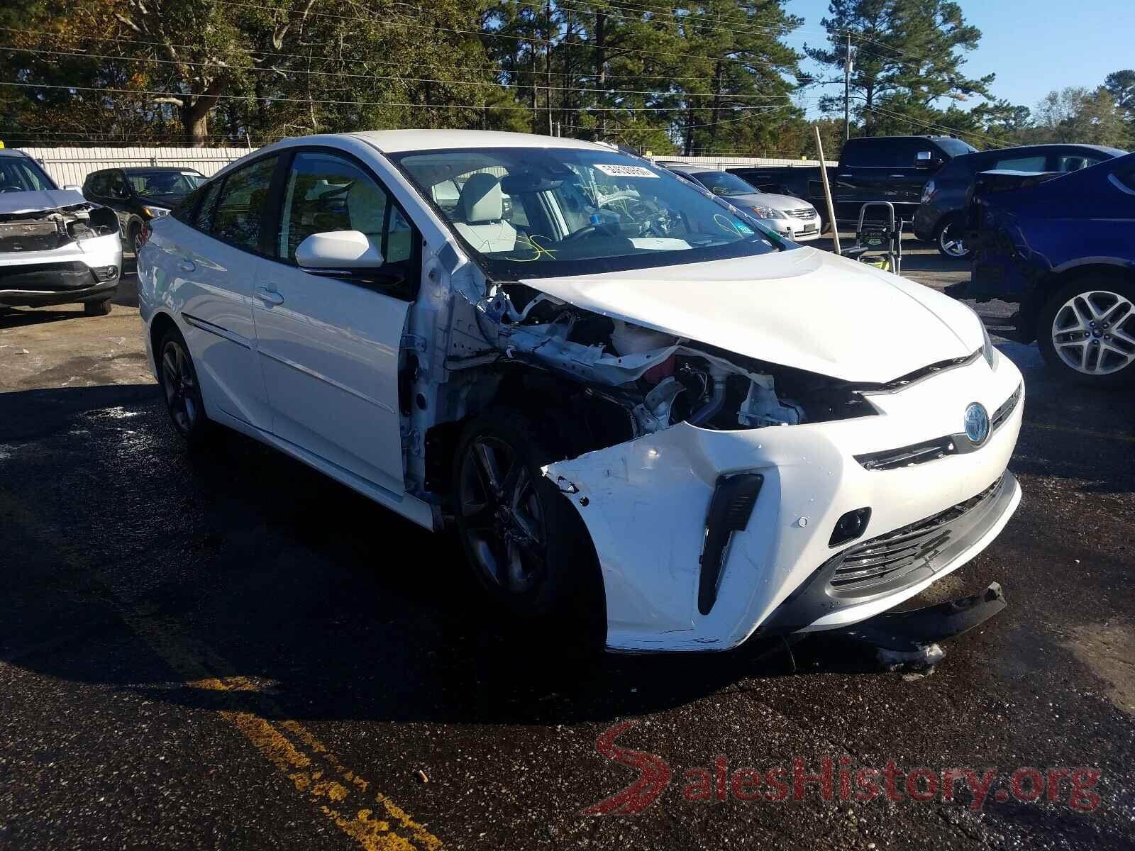 JTDKARFUXK3083751 2019 TOYOTA PRIUS