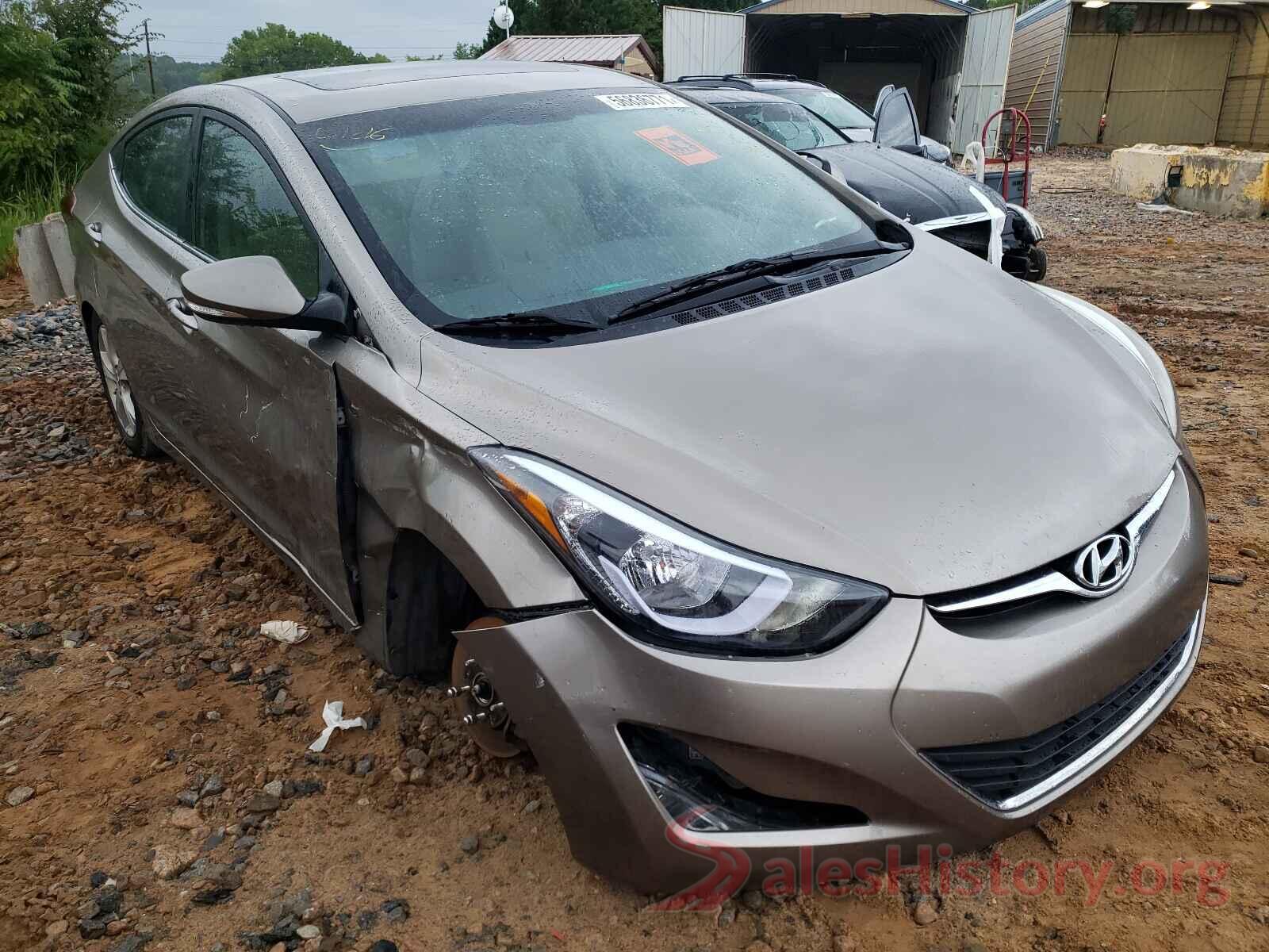 5NPDH4AE1GH766831 2016 HYUNDAI ELANTRA