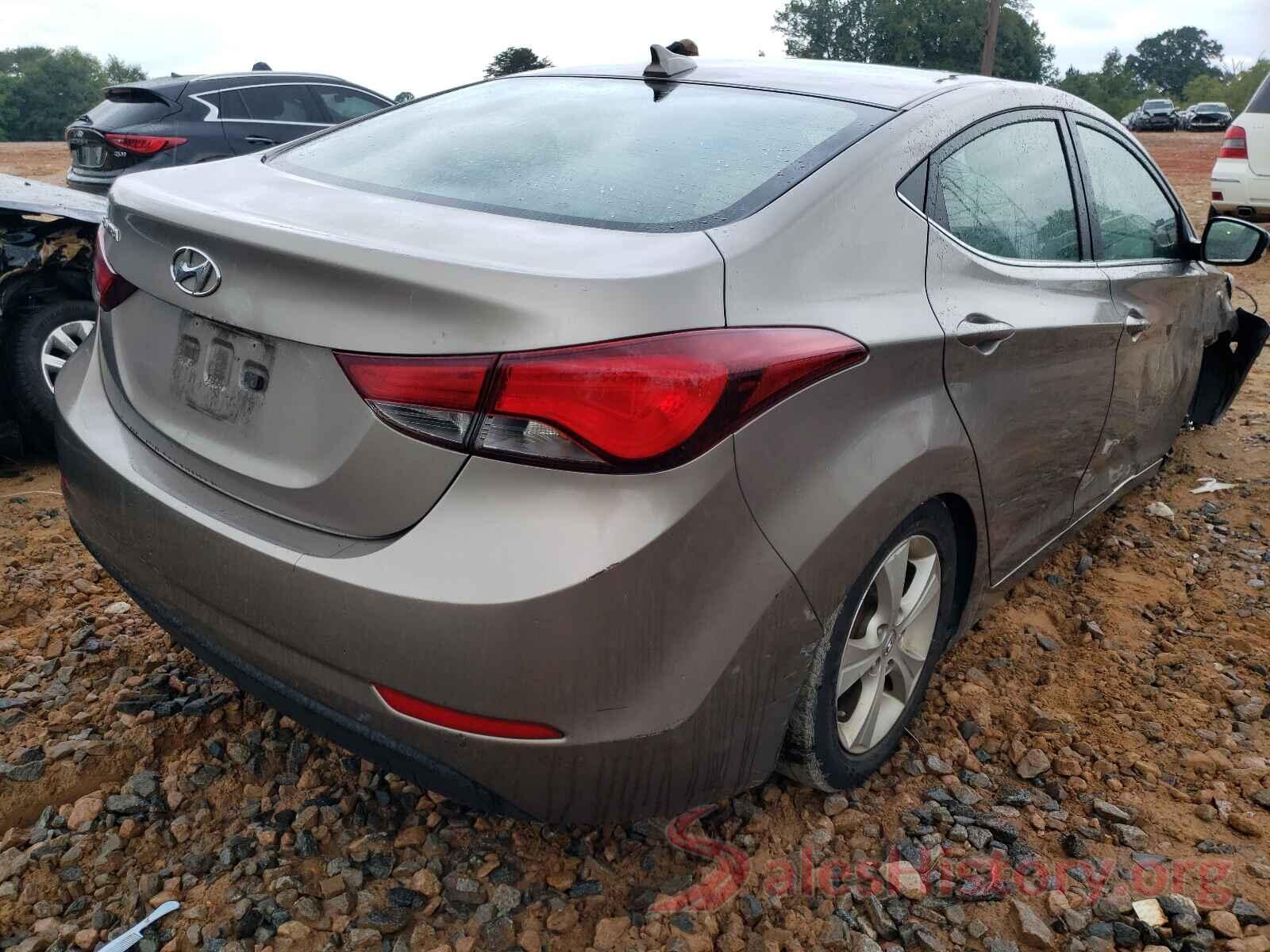 5NPDH4AE1GH766831 2016 HYUNDAI ELANTRA