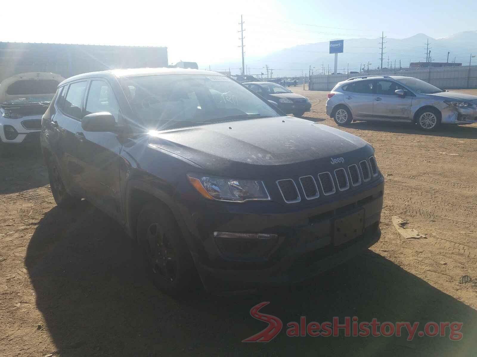 3C4NJCAB3KT616107 2019 JEEP COMPASS