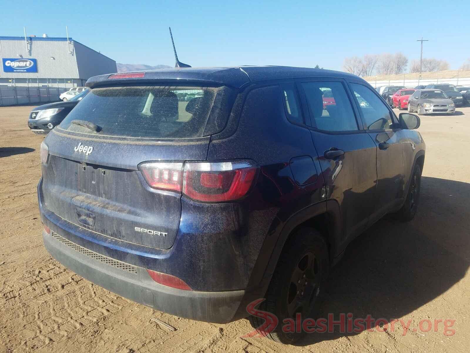 3C4NJCAB3KT616107 2019 JEEP COMPASS