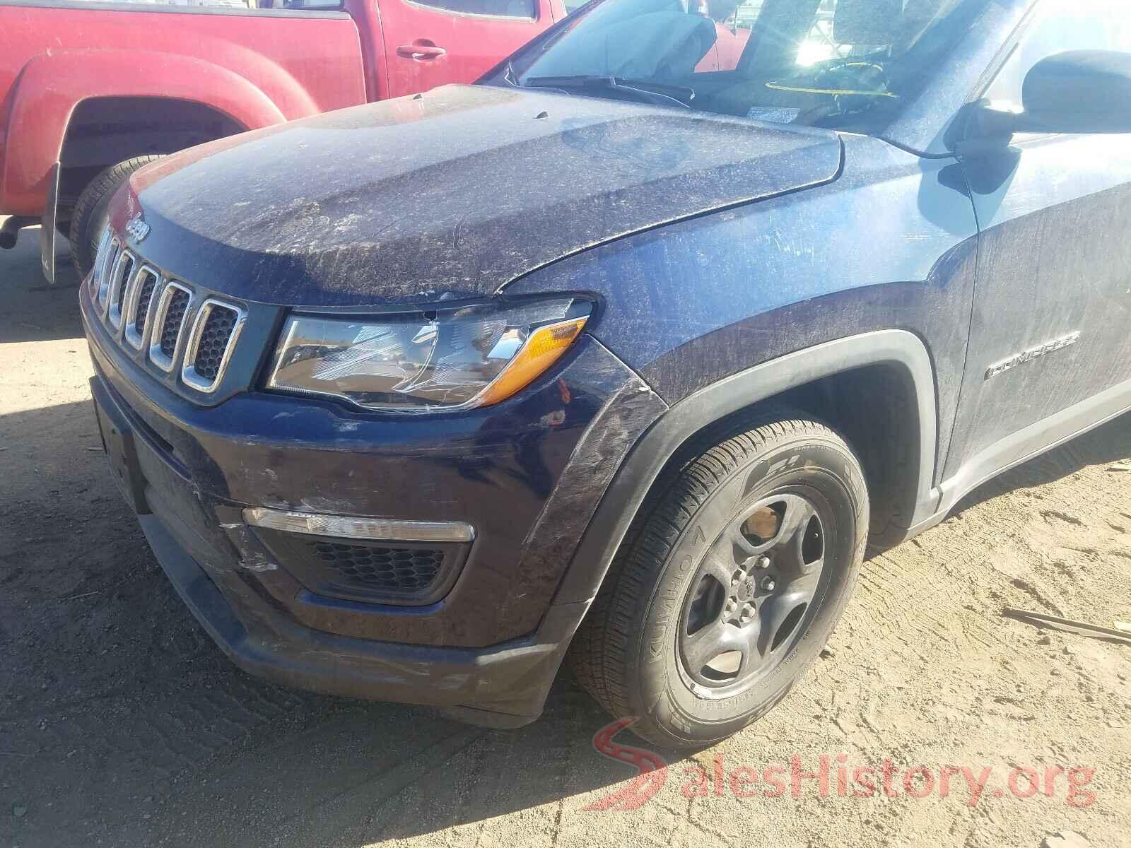 3C4NJCAB3KT616107 2019 JEEP COMPASS