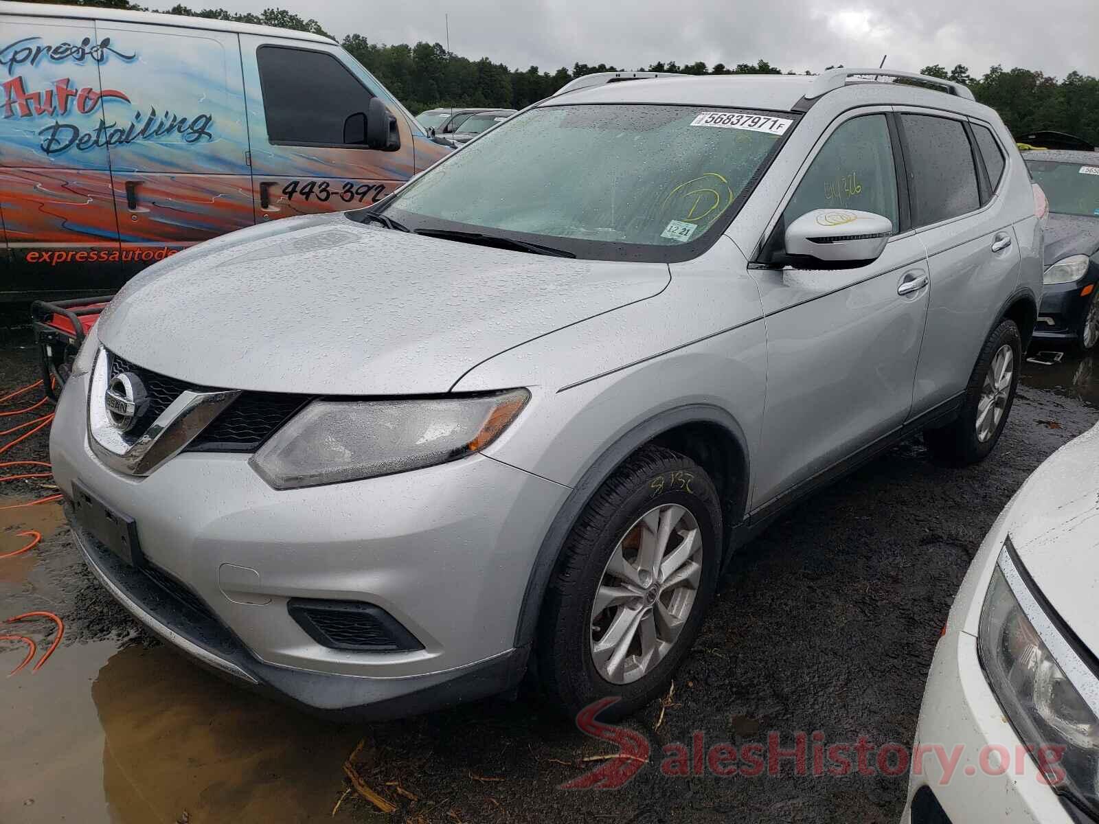 KNMAT2MV2GP622792 2016 NISSAN ROGUE