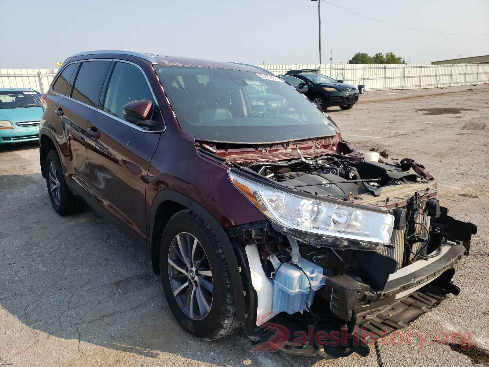 5TDJZRFH0JS813252 2018 TOYOTA HIGHLANDER